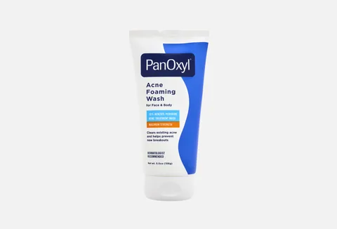 PanOxyl Acne Foaming Wash with 10% Benzoyl Peroxide