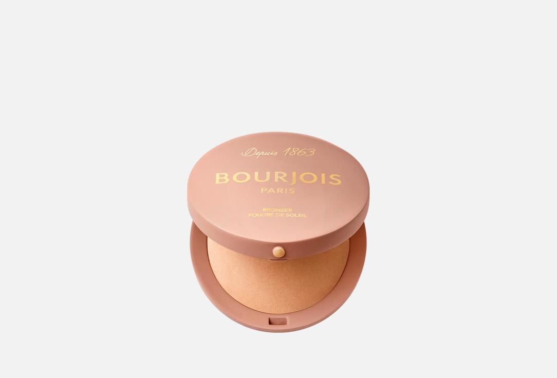 BOURJOIS Maxi Round Pot Blusher Pressed Powder, Medium Dark 002