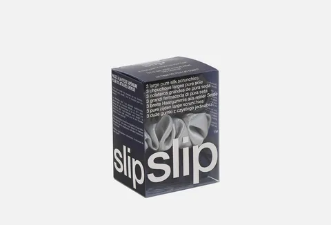 SLIP large scrunchies - set of 3 - belleflower