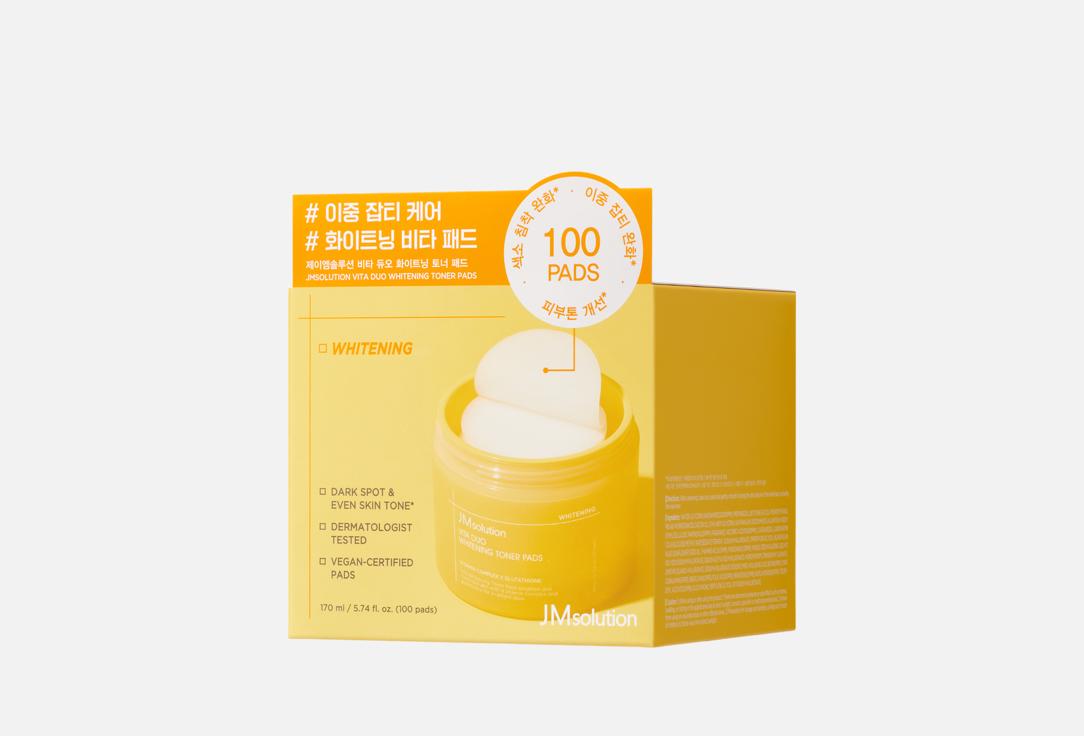 JMSOLUTION "VITA DUO WHITENING TONER PADS"