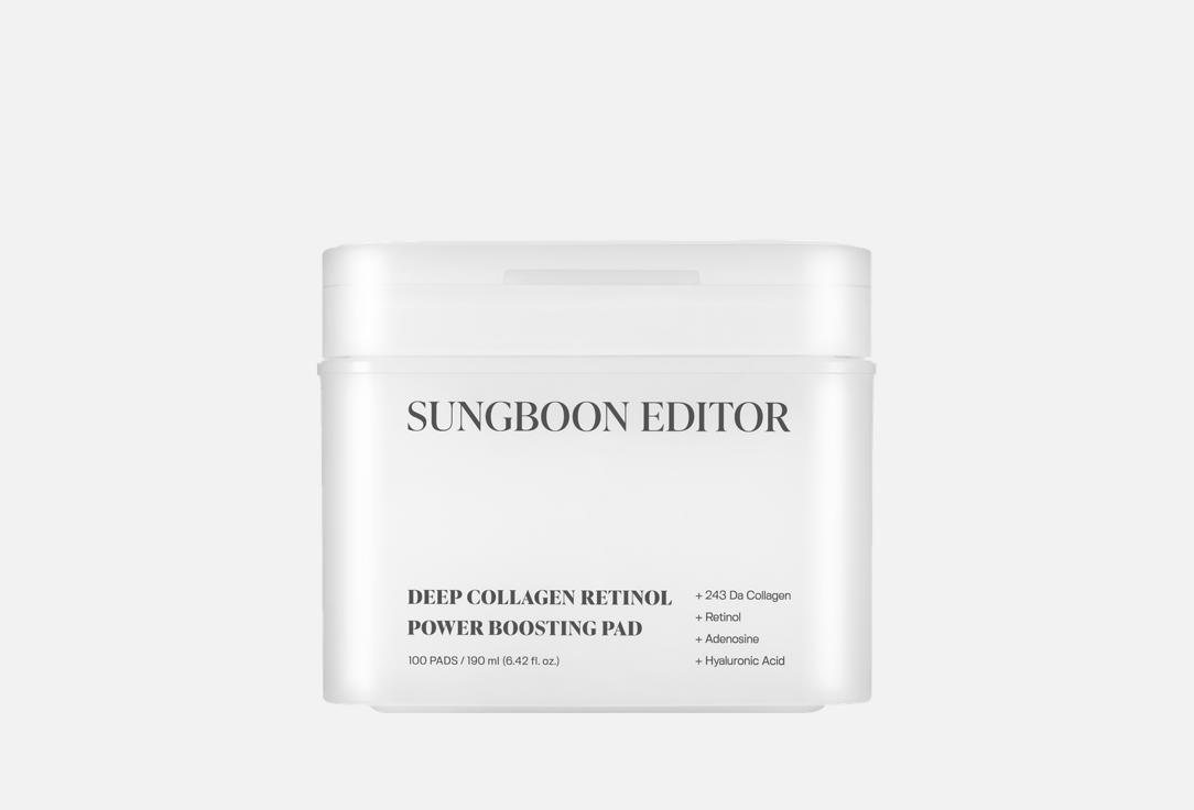 Sungboon Editor Deep Collagen Retinol Power Boosting Pad(100pcs)