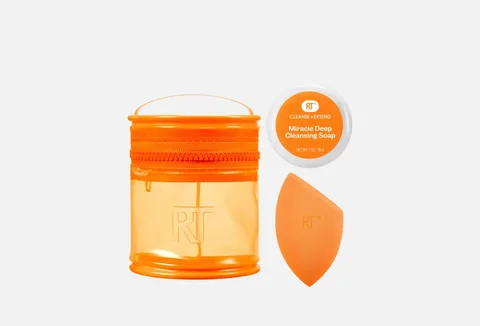 Real Techniques Miracle Blend + Cleanse Set