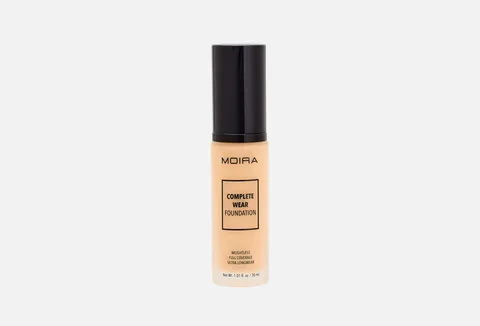 MOIRA Complete Wear Foundation (100, Light Ivory)
