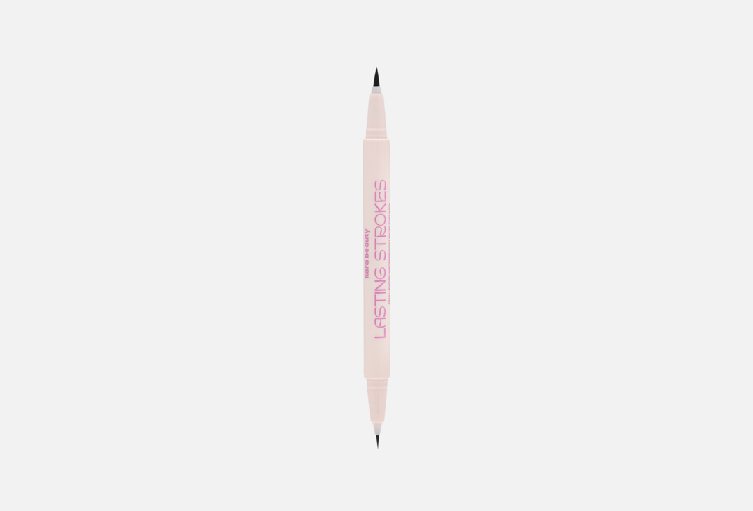 Kara Beauty Lasting Strokes Double-Ended Eyeliner – Black