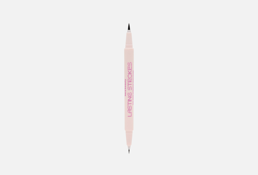 Kara Beauty Lasting Strokes Double-Ended Eyeliner – Brown