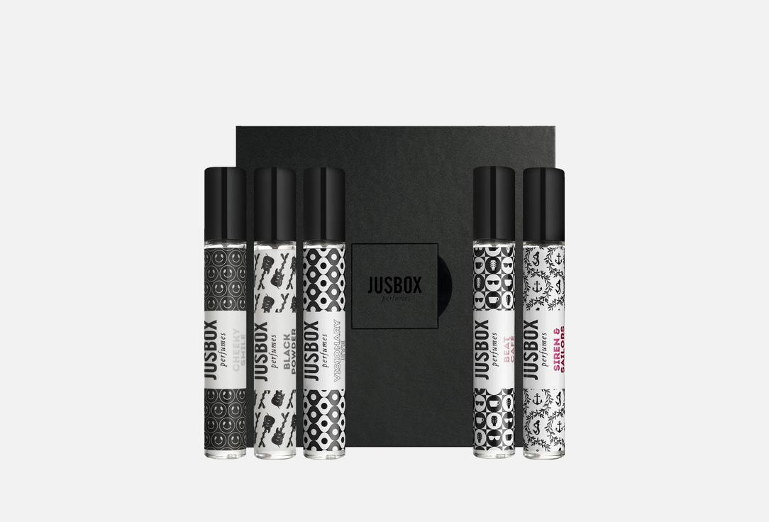 JUSBOX JUSBOX GREATES HITS 5 x 7,8ml (beat cafè, black powder, cheeky smile, visionary eye, siren and sailors)