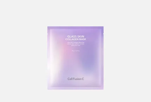 Cell Fusion C "GLASS SKIN COLLAGEN MASK"