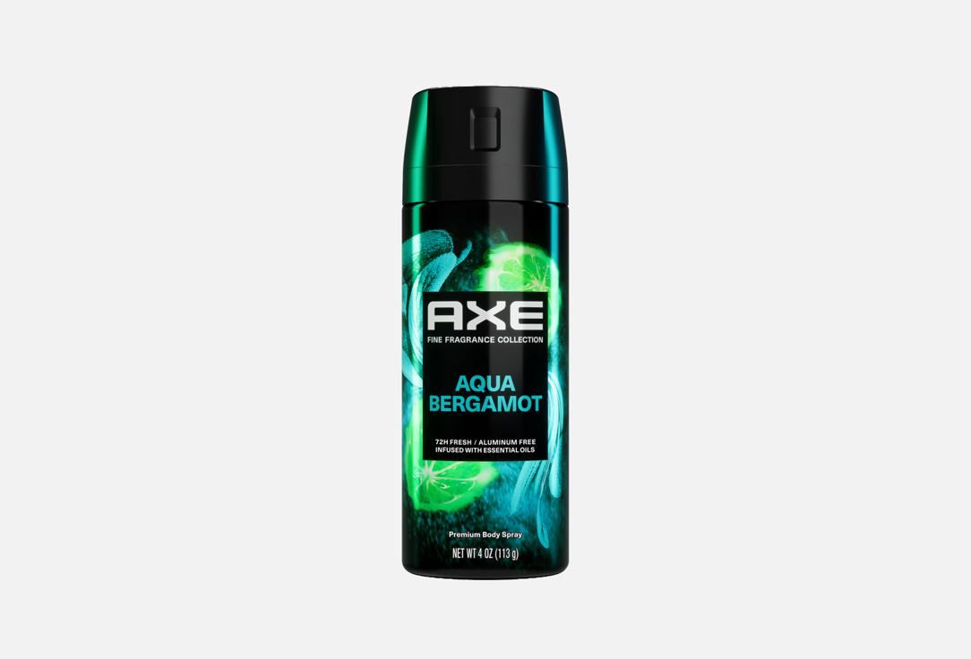 Axe Fine Fragrance Premium Deodorant Body Spray, Aqua Bergamot,