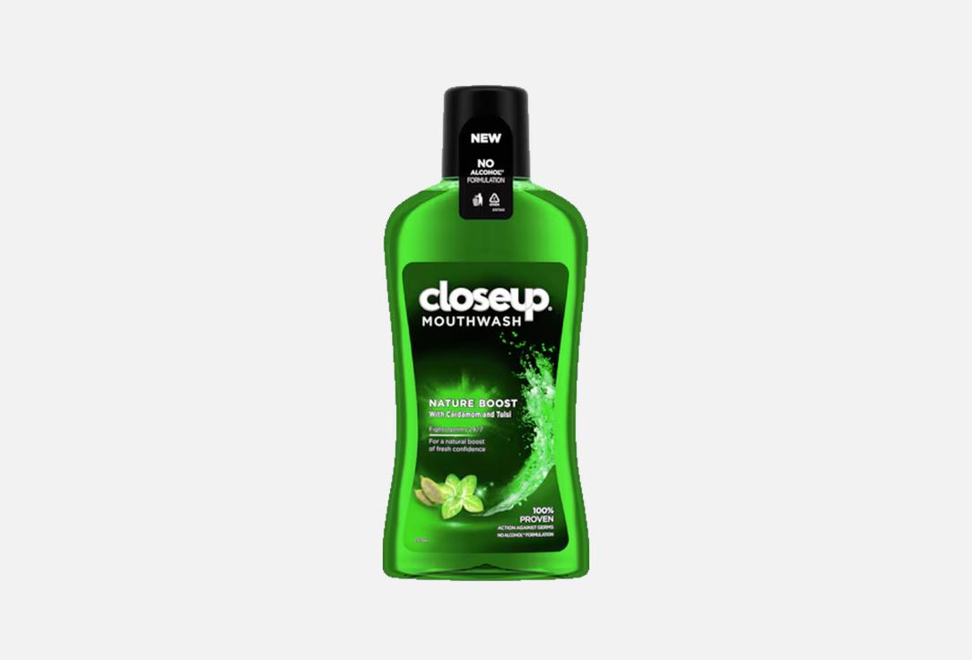 Close Up Antibacterial Mouthwash, Nature Boost,