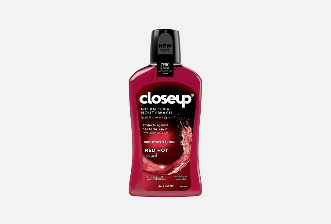 Closeup Antibacterial Mouthwash, Red Hot,