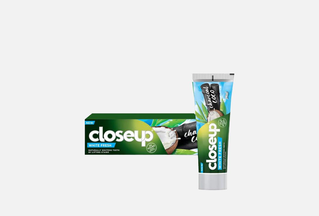 Closeup White Fresh Toothpaste, Charcoal Coco,
