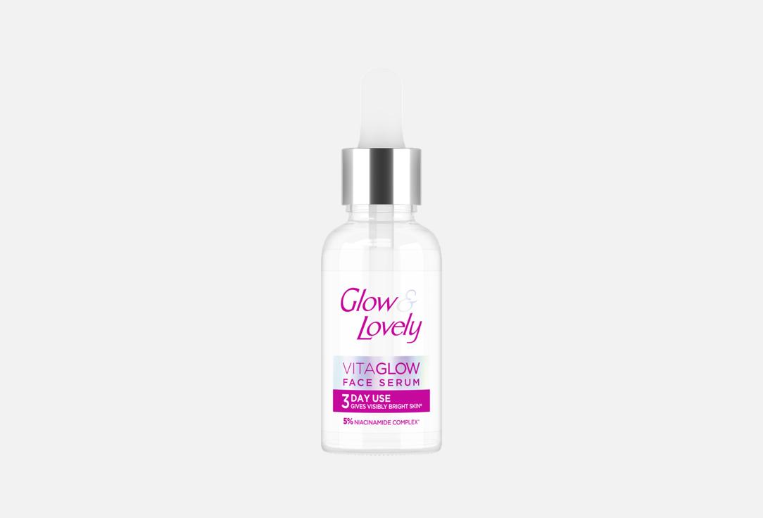 GLOW & LOVELY Vitaglow Face Serum, 5% Niacinamide Complex Visibly Bright Skin,