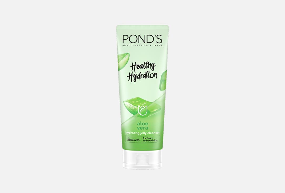POND's Healthy Hydrationgel Facial Cleanser, Aloe Vera,