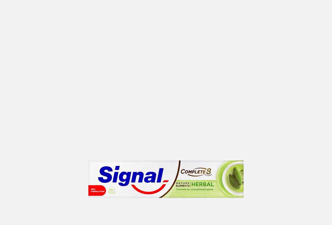 Signal Complete 8 Nature Elets Toothpaste, Herbal,