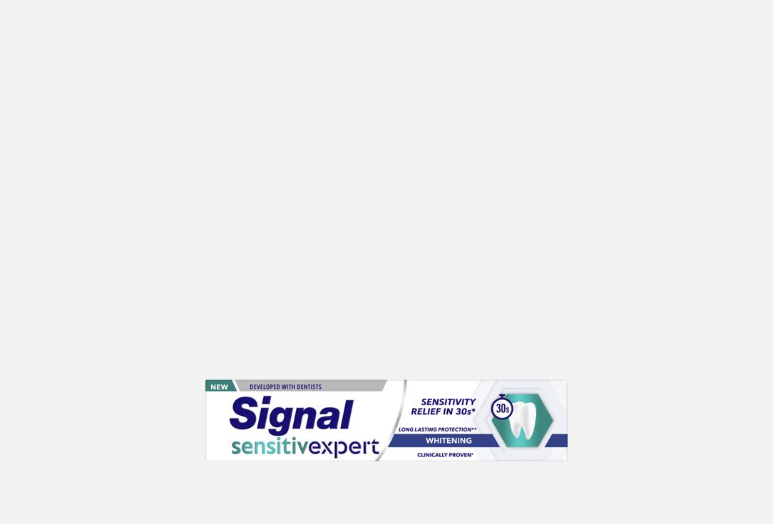 Signal Sensitive Expert Toothpaste, Whitening,