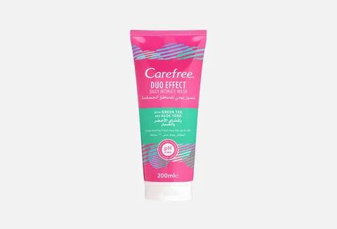Carefree Daily Intimate Wash Duo Effect