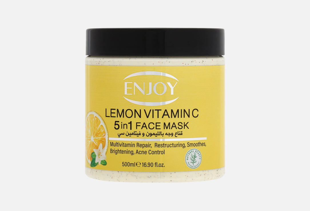 Enjoy face & Body 5 in 1whitening mask lemon