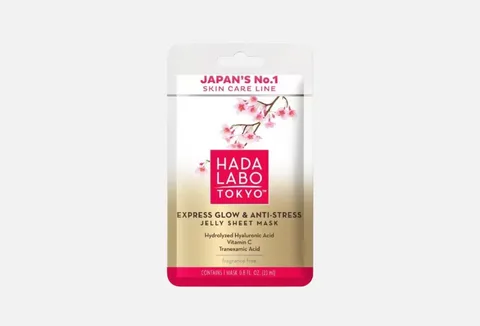 Express Glow & Anti Stress Jelly Sheet Mask-