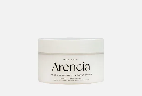 Arencia Fresh Cloud Body & Scalp Scrub Lavender & Pear