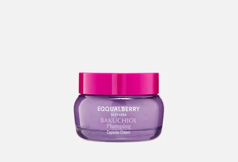 EQQUALBERRY BAKUCHIOL PLUMPING CAPSULE CREAM (8809875456347)