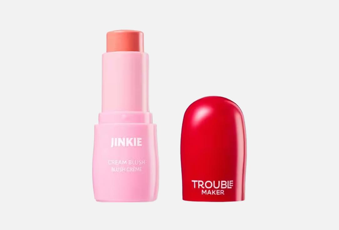 Trouble maker jinkie stick cream blush too much baby pink