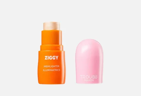 Trouble maker ziggy stick glass highlight stardust gold