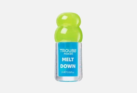 Trouble maker melt down lip oil what a melt blue