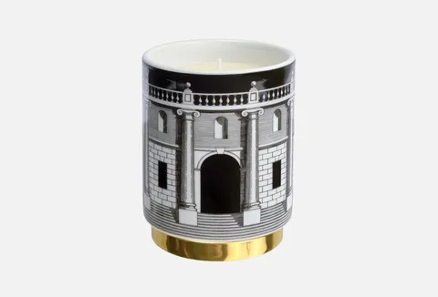 Fornasetti Candela Profumata XS - Casa con Colonne - fragranza Immaginazione