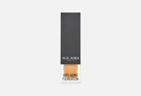 Alix Avien Anti-Aging Foundation Dark Skin 555 Soft Honey