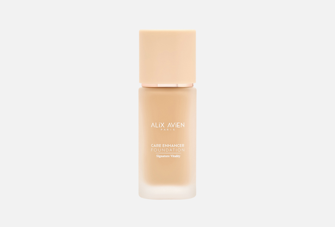 Alix Avien Care Enhancer Foundation Signature Vitality 808 Warm Amber