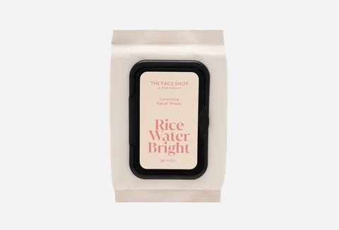 The Face Shop Thefaceshop rice water bright cleansing facial wipes