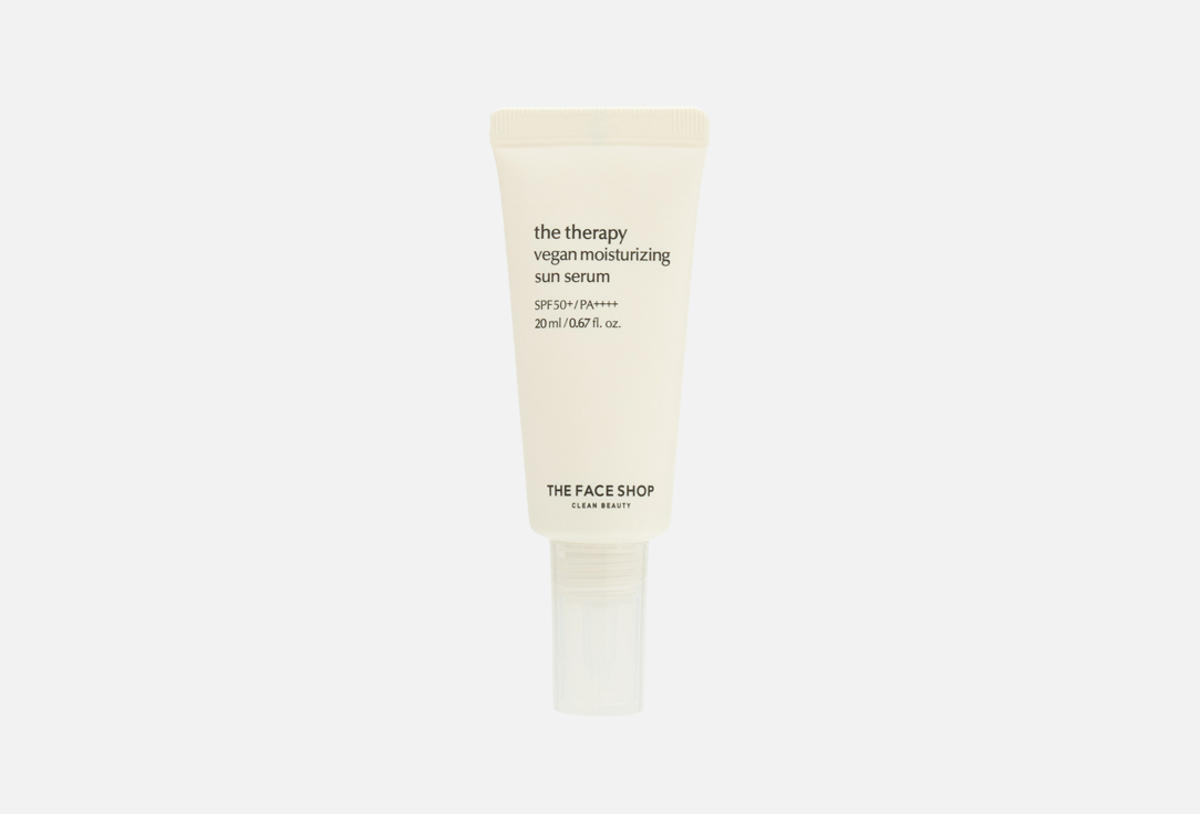 The therapy vegan moisturizing sun serum