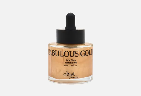 Objet by Kundal Satinglow Shimmer Oil Fabulousgold