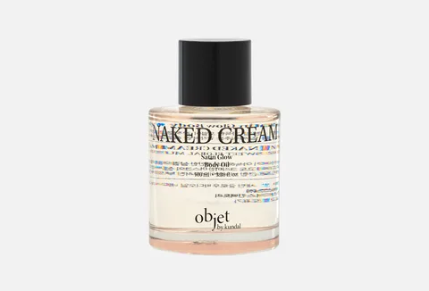 Objet by Kundal Satinglow Body Oil Naked Cream