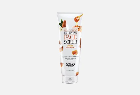 COSMO HONEY AND ALMOND SCRUB 170ML TUBE (COSMO SERIES)
