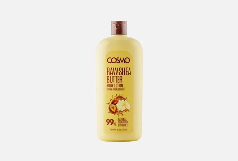 COSMO SHEA BUTTER BODY LOTION 99% NATURAL – 750ML (ARABIC LABEL) (COSMO SERIES)