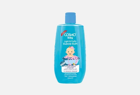 COSMO BABY BUBBLE BATH & WASH 500ML (COM)
