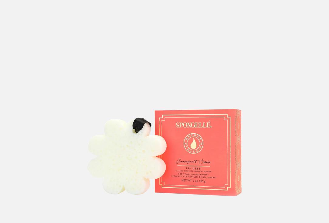 Spongelle Daisy Collection Grapefruit Cassis Body Wash Infused Buffer 85 g (14+Uses)