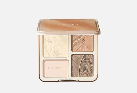 Judydoll 2 IN 1 Highlighter Contour Palette #05