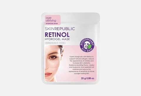 SR AGE DEFYING RETINOL HYDROGEL FACE MASK