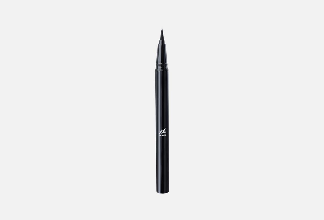 KLA Beauty Professional Ink Waterproof Liquid Eyeliner | Brush Felt Tip
