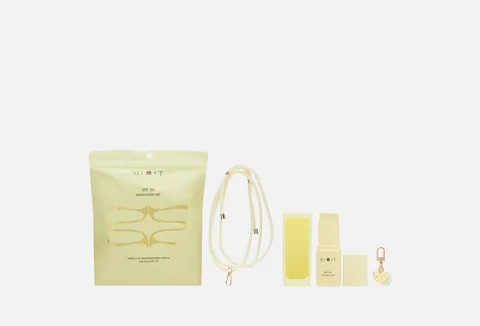 MIXIT Spf 50 sun protection face stick set with charm bag