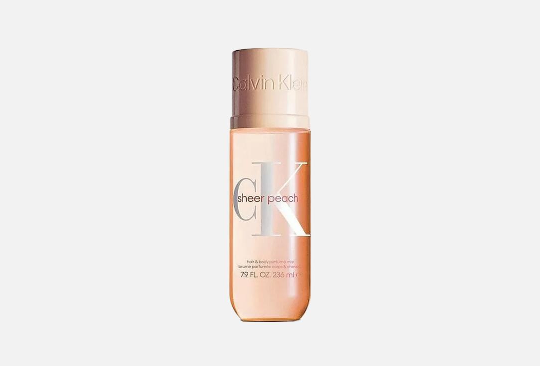 Calvin Klein Sheer Peach Hair & Body Perfume Mist