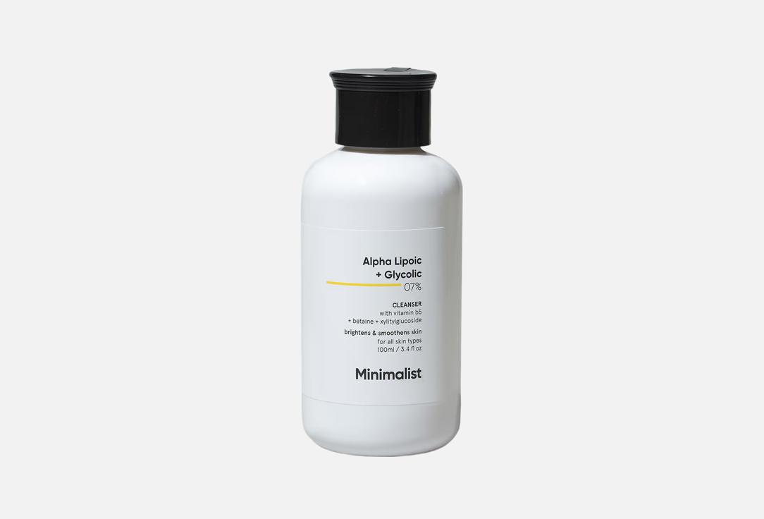 MINIMALIST Skin Cleansing Alpha Lipoic and Glycolic Zero Seven Percent Cleanser