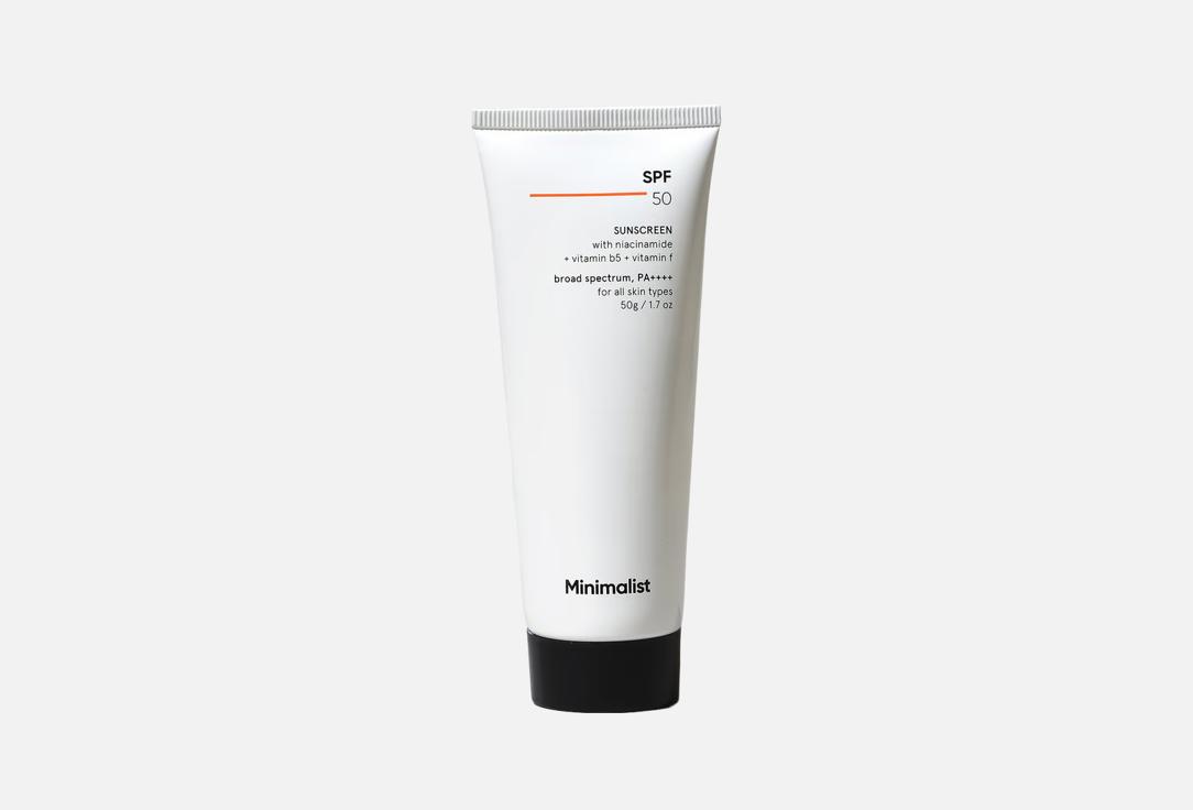 MINIMALIST Skin Care SPF Fifty Face Sunscreen