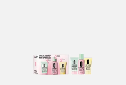 CLINIQUE INTRO KIT 3 STEP KIT COMB OILY SKIN-TYPE 3