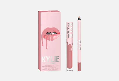 Kylie Cosmetics Velvet Lip Kit 705 Charm 3+1.