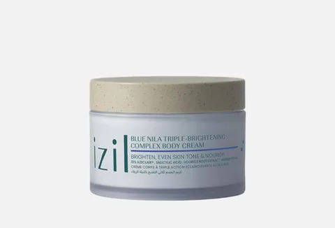 Izil Beauty Blue Nila Triple-Brightening Complex Body Cream