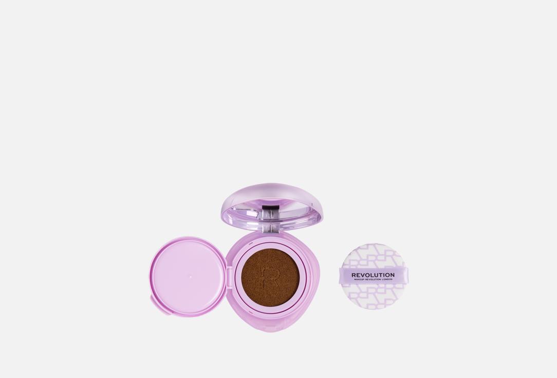 Makeup Revolution Superdewy Cushion Foundation – Dewy Finish Dark Neutral Warm