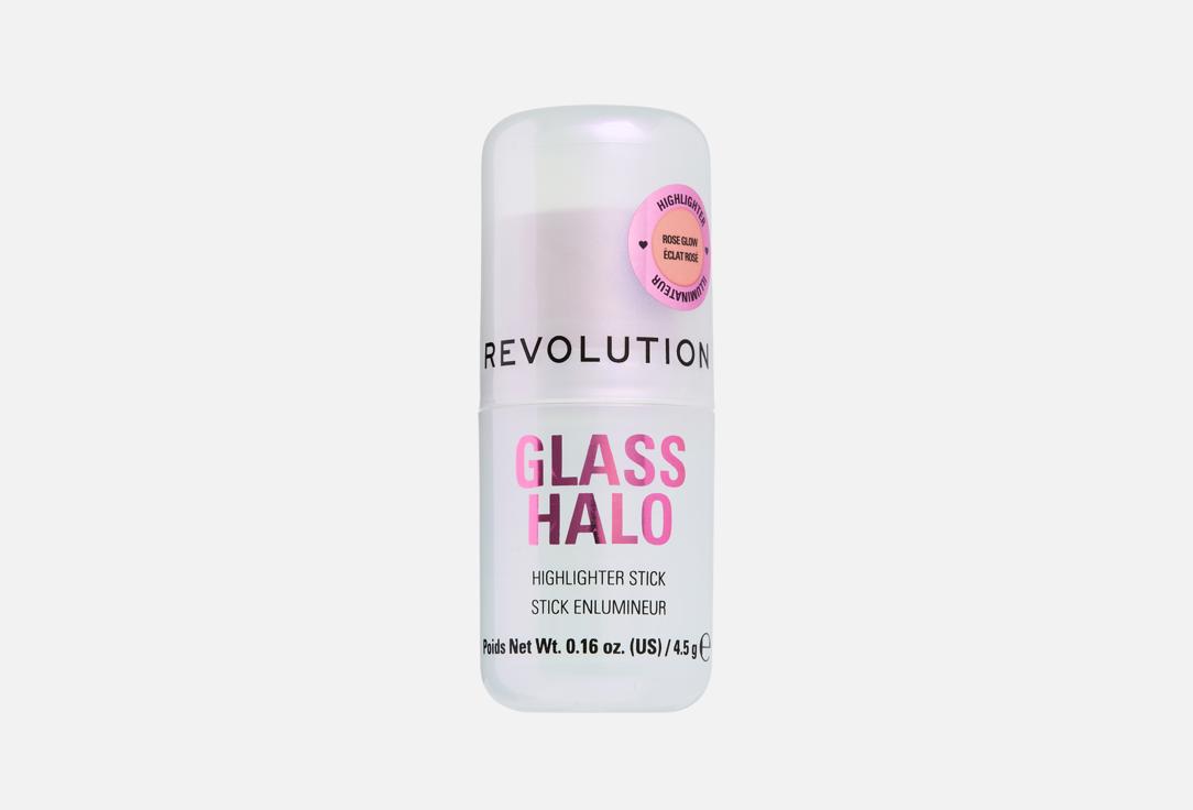 Revolution Glass Halo Highlighter Stick Rose Glow
